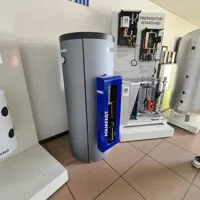 Bollitori e preparatori istantanei Fiorini esposti in showroom