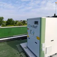 Unità HiRef installata in copertura