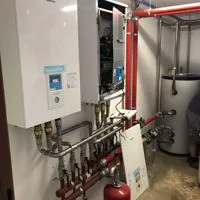 Modulo idronico Panasonic Aquarea in centrale termica