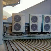 Unità esterne Panasonic installate in copertura