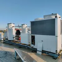 Pompe di calore e accumuli Panasonic installati in copertura