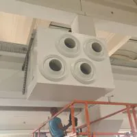 Installazione di unità interna Panasonic con piattaforma aerea